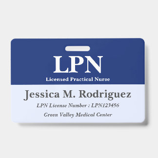 Professionele LPN Badge