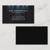 Professionele luidspreker met Visitekaartje blauw (Voorkant / Achterkant)