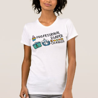 Professionele luierwisselaar 2 t-shirt