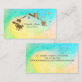 Professionele Maid Schoonmaak Huis Groen Visitekaartje (Voorkant / Achterkant)