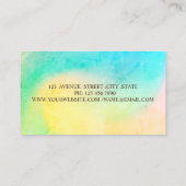 Professionele Maid Schoonmaak Huis Groen Visitekaartje (Achterkant)