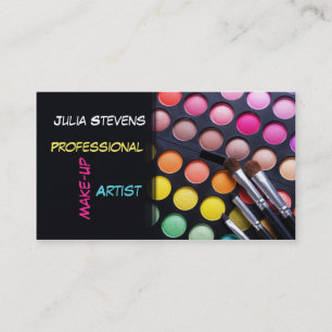 Professionele make-up artiest, Beauty Salon-kaart Visitekaartje