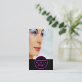 Professionele make-up van artistiek Visitekaartje (Staand voorkant)