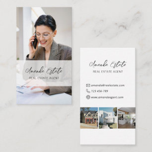 Professionele makelaar Foto Visitekaartje