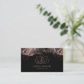 Professionele massagetherapie Lotus CHIROPRACTOR Visitekaartje (Staand voorkant)