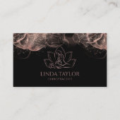 Professionele massagetherapie Lotus CHIROPRACTOR Visitekaartje (Voorkant)