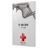 Professionele medische 3D-symbolen KruisDNA Klembord (Links)