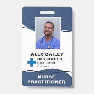 Professionele medische chirurgische werknemer badge