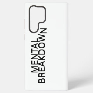 Professionele mentale inzinking Samsung Galaxy Hoesje