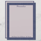 Professionele Midnight Blue Border aanpassen (Voorkant / Achterkant)