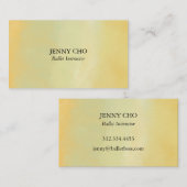 Professionele minieme Waterverf Paintborstel Visitekaartje (Voorkant / Achterkant)