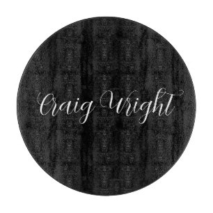 Professionele minimalist Naam toevoegen Persoonlij Snijplank