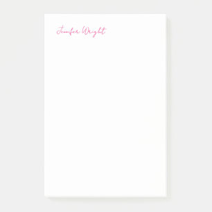 Professionele minimalistische eenvoudige elegante  post-it® notes