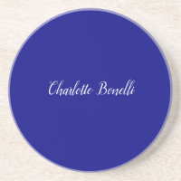 Professionele minimalistische marineblauw