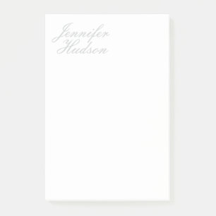 Professionele minimalistische moderne kalligrafie post-it® notes