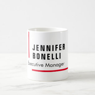 Professionele, minimalistische moderne trendy koffiemok