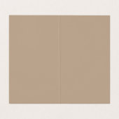 Professionele, minimalistische moderne trendy visitekaartjes (Binnenkant ongevouwen)