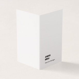 Professionele minimalistische moderne trendy visitekaartjes