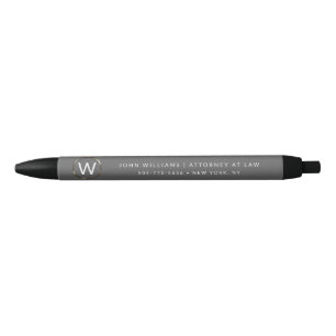 Professionele minimalistische monogram pennen