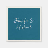 Professionele minimalistische oceaan blauwe kallig