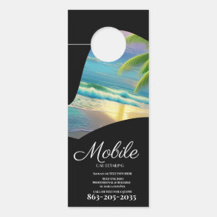 Professionele mobiele autowas- en detailingfoto