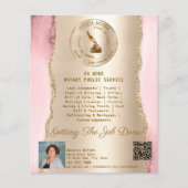 Professionele mobiele handmatige en leningtekenaar flyer (Voorkant)