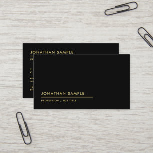 Professionele moderne aangepaste QR-code Elegant z Visitekaartje