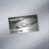 Professionele moderne auto magnetisch visitekaartje (Voorbeeld)