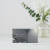 Professionele moderne brug visitekaartje (Staand voorkant)