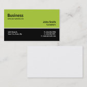 Professionele moderne eenvoudige computerreparatie visitekaartje (Voorkant / Achterkant)