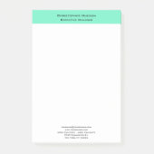 Professionele, moderne, eenvoudige flatpanel post-it® notes (Voorkant)