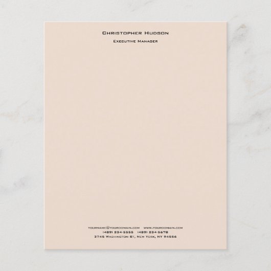 Professionele, moderne, eenvoudige platte Linen (Voorkant)