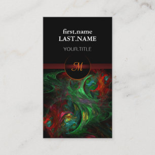 Professionele moderne elegante cellen Groen Visitekaartje