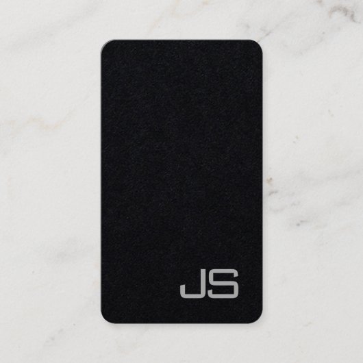 Professionele moderne, elegante Sjabloon van het M Visitekaartje (Voorkant)