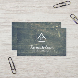 Professionele Moderne Huis Reparatie Handyman Visitekaartje