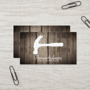 Professionele Moderne Huis Reparatie Handyman Visitekaartje