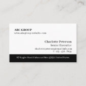 Professionele moderne kalender 2023 visitekaartje (Voorkant)