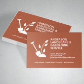 Professionele moderne landschapsarchitectuur en ga visitekaartje