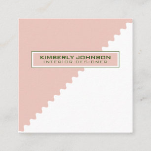 Professionele, moderne, minimale Sjabloon Vierkante Visitekaartje
