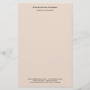 Professionele Moderne Minimalistische Eenvoudige L Briefpapier