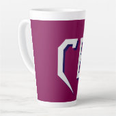 Professionele moderne minimalistische Initialen vo Latte Mok (Linkerhoek)