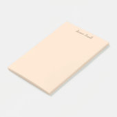 Professionele moderne minimalistische pastelkleur post-it® notes (Schuin)