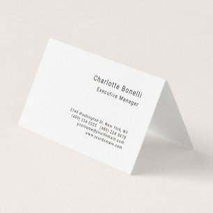 Professionele, moderne minimalistische Premium Lin Visitekaartjes