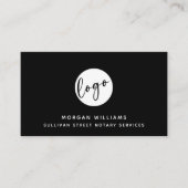 Professionele, moderne, minimalistische Qr-code vo Visitekaartje (Voorkant)