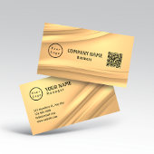 Professionele, moderne, minimalistische Qr-code vo Visitekaartje