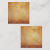 Professionele Moderne Premium Dikke Textuur Luxe Vierkante Visitekaartje (Voorkant / Achterkant)