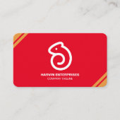 Professionele moderne QR-code Aangepast aangepast Visitekaartje (Voorkant)