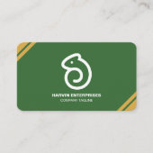 Professionele moderne QR-code Aangepast aangepast Visitekaartje (Voorkant)