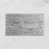 Professionele moderne Visitekaartjes van hout (Voorkant)