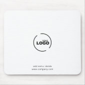 Professionele moderne zakelijke Logo Muismat (Voorkant)